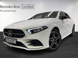 Vit (white) Begagnad 2022 Mercedes A250 AMG Halvkombi | 339 900 kr (Dyr)
