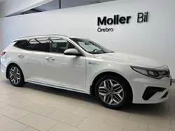 Vit Begagnad 2020 Kia Optima Hybrid 2 Sedan | 180 000 kr (Superpris)