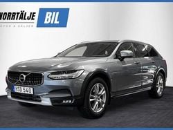 Ljusblå Begagnad 2018 Volvo V90 CC Pro Kombi | 279 900 kr (Bra pris)