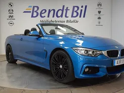 Blå Begagnad 2014 BMW 428 M Sport Cab | 259 500 kr (Marknadspris)