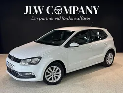 Vit Begagnad 2016 VW Polo Halvkombi | 92 000 kr (Marknadspris)