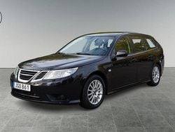 Svart Begagnad 2008 Saab 9-3 Linear Kombi | 49 800 kr (Marknadspris)