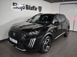 Svart Begagnad 2024 Peugeot 2008 GT SUV | 244 500 kr (Bra pris)