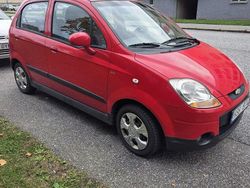 Röd Begagnad 2009 Chevrolet Matiz Halvkombi | 15 500 kr (Bra pris)