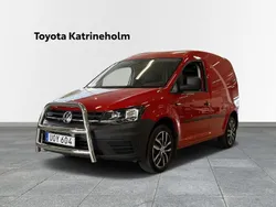 Röd Begagnad 2019 VW Caddy Minibuss | 149 900 kr