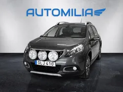 Mörkgrå Begagnad 2018 Peugeot 2008 Allure SUV | 119 900 kr (Marknadspris)