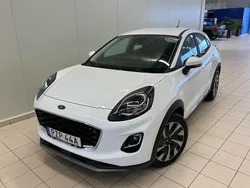 Vit (white) Begagnad 2024 Ford Puma SUV | 239 900 kr (Marknadspris)