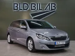 Grå Begagnad 2015 Peugeot 308 Active Kombi | 89 900 kr (Marknadspris)