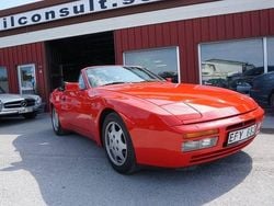Röd Begagnad 1990 Porsche 944 S2 Cab | 239 000 kr
