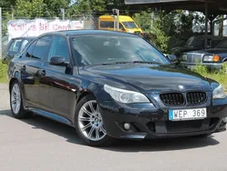 Svart Begagnad 2004 BMW 525 M Sport Sedan | 62 000 kr (Marknadspris)