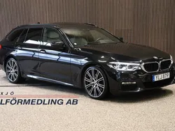 Svart (safirsvart metallic) Begagnad 2018 BMW 530 M Sport Kombi | 259 900 kr (Bra pris)