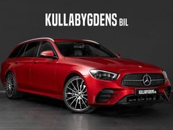 Röd Begagnad 2021 Mercedes E220 AMG Kombi | 419 000 kr (Dyr)