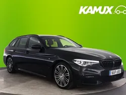Svart Begagnad 2019 BMW 530 M Sport Kombi | 356 800 kr (Marknadspris)