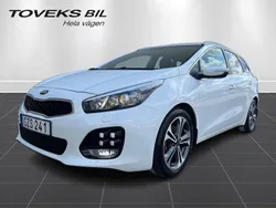 Vit Begagnad 2016 Kia Ceed GT-Line Kombi | 124 900 kr (Marknadspris)