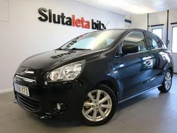 Svart Begagnad 2013 Mitsubishi Space Star Kombi | 79 900 kr (Dyr)