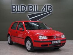 Röd Begagnad 1998 VW Golf IV Comfortline Halvkombi | 34 900 kr (Marknadspris)