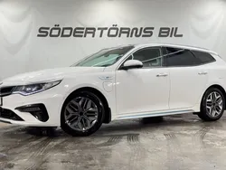 Vit Begagnad 2019 Kia Optima Hybrid 2 Sedan | 179 900 kr (Marknadspris)