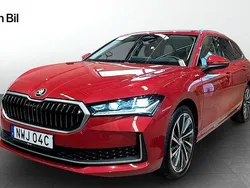 Röd Begagnad 2024 Skoda Superb LAURIN & KLEMENT Kombi | 469 900 kr (Dyr)
