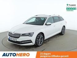 Vit Begagnad 2020 Skoda Superb LAURIN & KLEMENT Kombi | 284 000 kr (Marknadspris)