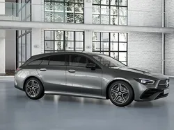 Grå Ny 2024 Mercedes CLA200 Shooting Brake AMG Kombi | 438 000 kr (Marknadspris)