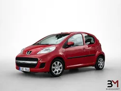Röd Begagnad 2011 Peugeot 107 Halvkombi | 64 900 kr