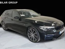 Svart Begagnad 2019 BMW 520 M Sport Kombi | 339 000 kr (Marknadspris)