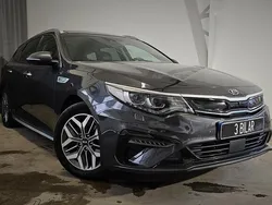 Grå Begagnad 2018 Kia Optima Hybrid Advance Sedan | 189 000 kr (Marknadspris)