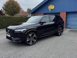 Svart Begagnad 2021 Volvo XC90 R-Design SUV | 600 000 kr (Marknadspris)