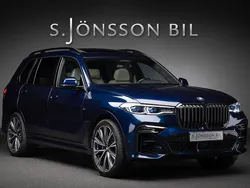 Blå Begagnad 2020 BMW X7 Executive SUV | 849 000 kr
