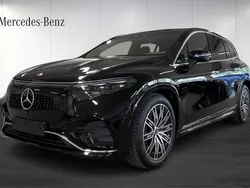 Svart Ny 2024 Mercedes EQS580 AMG Line Premium Plus SUV | 1 661 250 kr (Marknadspris)