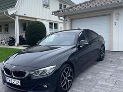 Svart Begagnad 2015 BMW 420 Gran Coupé Sport Line Sportkupé | 139 900 kr (Bra pris)