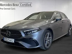Mörkgrå Begagnad 2023 Mercedes A250 AMG Line Premium Halvkombi | 359 900 kr (Marknadspris)