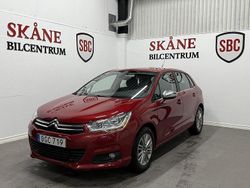 Röd Begagnad 2014 Citroën C4 Halvkombi | 48 500 kr (Marknadspris)