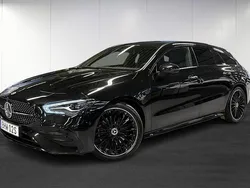 Svart (black) Begagnad 2024 Mercedes CLA200 AMG line Kombi | 499 000 kr
