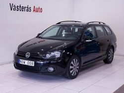 Svart Begagnad 2010 VW Golf VI Kombi | 45 000 kr (Marknadspris)