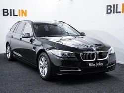 Svart Begagnad 2016 BMW 520 Kombi | 158 900 kr (Marknadspris)