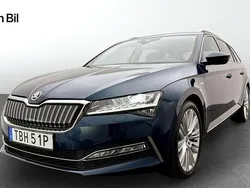 Blå Begagnad 2023 Skoda Superb Business Line Kombi | 379 900 kr (Lite dyr)