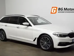 Vit Begagnad 2017 BMW 520 Sport Line Kombi | 209 600 kr (Lite dyr)