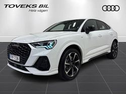 Glaciärvit metallic Begagnad 2024 Audi Q3 Sportback S-Line SUV | 439 000 kr