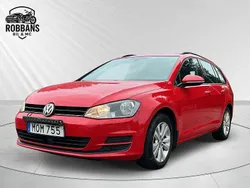 Röd Begagnad 2014 VW Golf VII Kombi | 69 800 kr (Marknadspris)