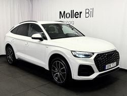 Glaciärvit metallic Begagnad 2021 Audi Q5 Sportback S-Line SUV | 359 900 kr (Bra pris)