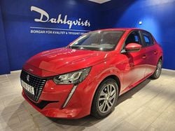 Röd Begagnad 2021 Peugeot 208 Active Halvkombi | 149 000 kr (Marknadspris)