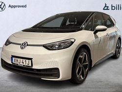 Vit Begagnad 2022 VW ID.3 Pro Performance Halvkombi | 244 900 kr (Marknadspris)