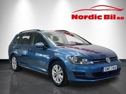 Blå Begagnad 2016 VW Golf VII Kombi | 69 900 kr (Superpris)