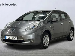 Grå Begagnad 2013 Nissan Leaf Halvkombi | 39 900 kr (Bra pris)