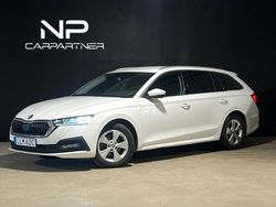 Vit Begagnad 2021 Skoda Octavia G-TEC Kombi | 139 900 kr (Marknadspris)