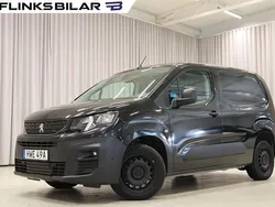 Grå (svart) Begagnad 2020 Peugeot Partner Minibuss | 179 900 kr (Bra pris)