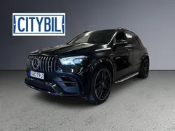 Svart Begagnad 2021 Mercedes GLE63 AMG AMG SUV | 1 049 000 kr (Marknadspris)