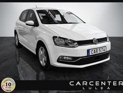 Vit Begagnad 2016 VW Polo Halvkombi | 99 800 kr (Lite dyr)