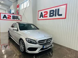 Silver Begagnad 2017 Mercedes C220 AMG line Sedan | 269 900 kr (Lite dyr)